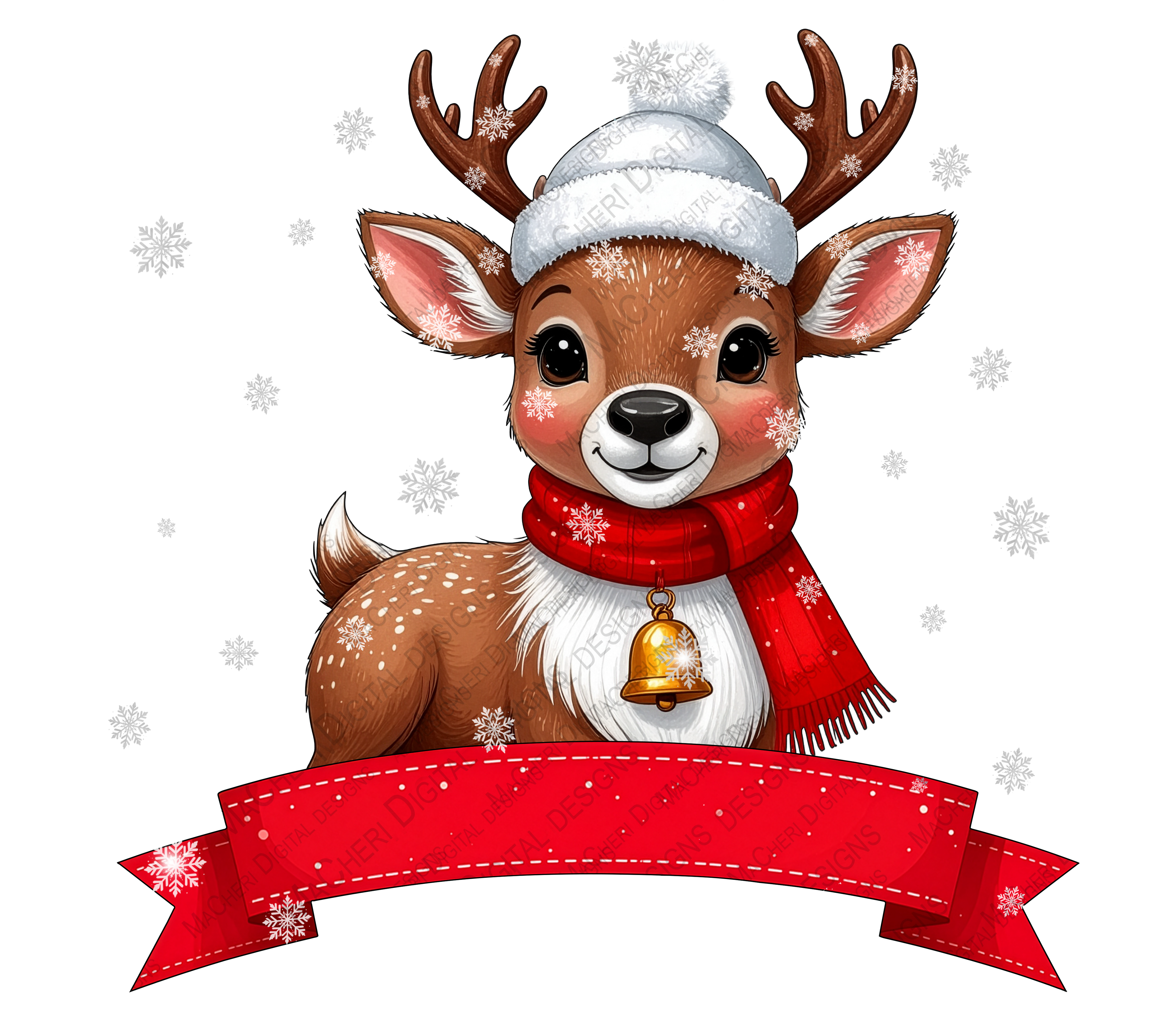 Reindeer with Banner *Limited*